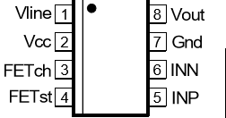 IR5001S SO-8 Pin-Belegung