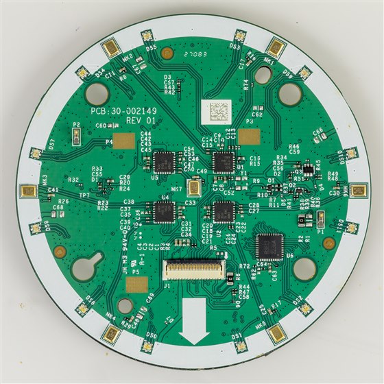 MEMS-Mikrofonarray-Platine aus einem Smart Speaker