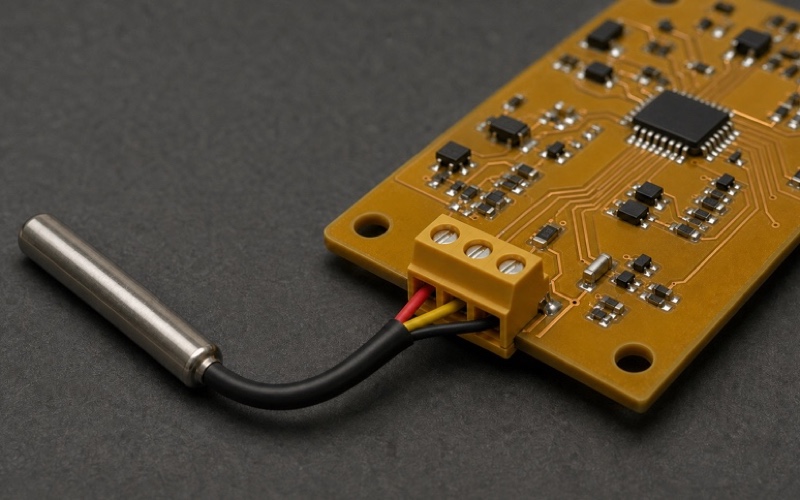 DS18B20 an einem 1-Wire-Temperaturbus