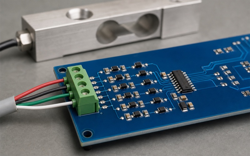 HX711 als 24-Bit-Frontend für eine Wägezelle